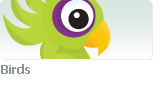 Birds - Stock illustration clip art