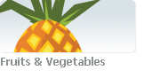 Fruits and Vegetables - Stock illustration clip art.