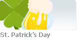 St. Patrick's Day - Stock illustration clip art.