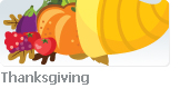Thanksgiving - Stock illustration clip art.